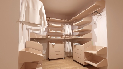 DRESSY SİSTEM GİYİNME ODASI