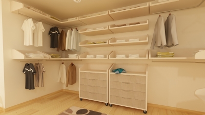 DRESSY SİSTEM GİYİNME ODASI