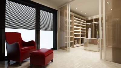 GÖVDELİ SİSTEM GİYİNME ODASI