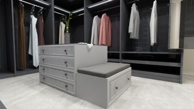 GÖVDELİ SİSTEM GİYİNME ODASI