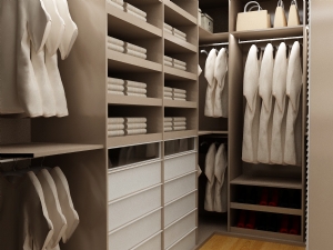 GÖVDELİ SİSTEM GİYİNME ODASI