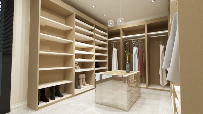 GÖVDELİ SİSTEM GİYİNME ODASI