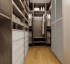 GÖVDELİ SİSTEM GİYİNME ODASI