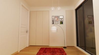 KATLANIR KAPAKLI GİYSİ DOLABI