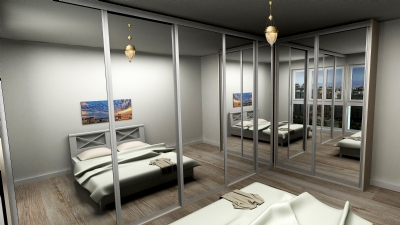 Köşe Giysi Dolabı