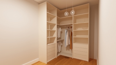 Köşe Giysi Dolabı