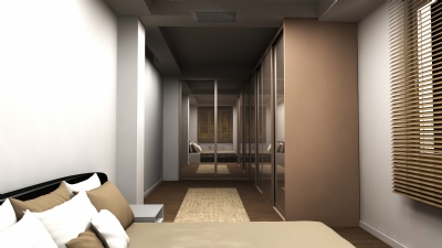 Köşe Giysi Dolabı