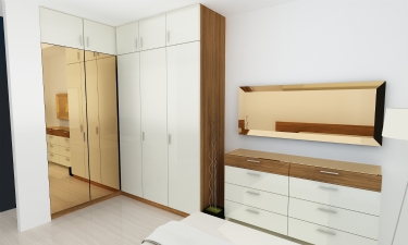 Köşe Giysi Dolabı