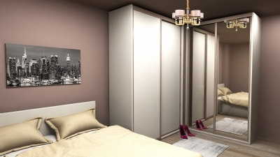 Köşe Giysi Dolabı