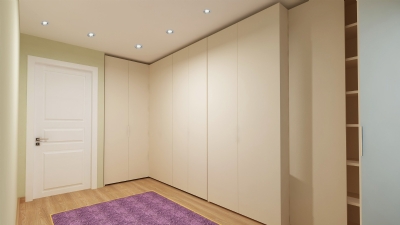 Köşe Giysi Dolabı