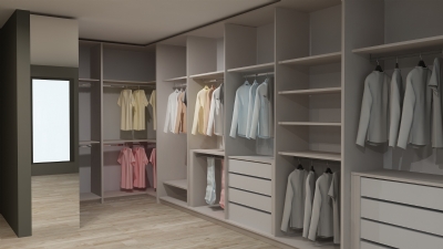 Köşe Giysi Dolabı