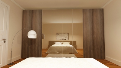 MENTEŞE KAPAKLI GİYSİ DOLABI