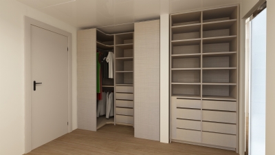 MENTEŞE KAPAKLI GİYSİ DOLABI