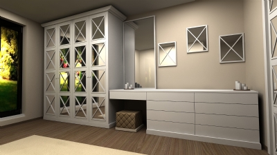 MENTEŞE KAPAKLI GİYSİ DOLABI