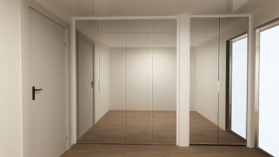 MENTEŞE KAPAKLI GİYSİ DOLABI