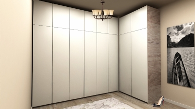 MENTEŞE KAPAKLI GİYSİ DOLABI