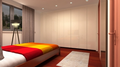 MENTEŞE KAPAKLI GİYSİ DOLABI